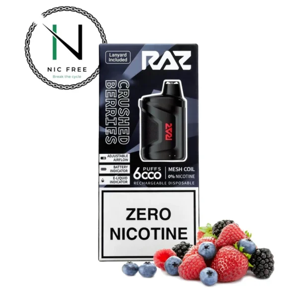 Buy RAZ Crushed Berries Vape